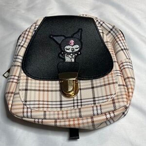 Kuromi backpack and shoulder bag